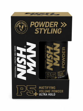 Пудра для стилізації волосся Nishman Styling Powder Ultra Hold 20 г (NMN-20-PUH) NMN-20-PUH фото