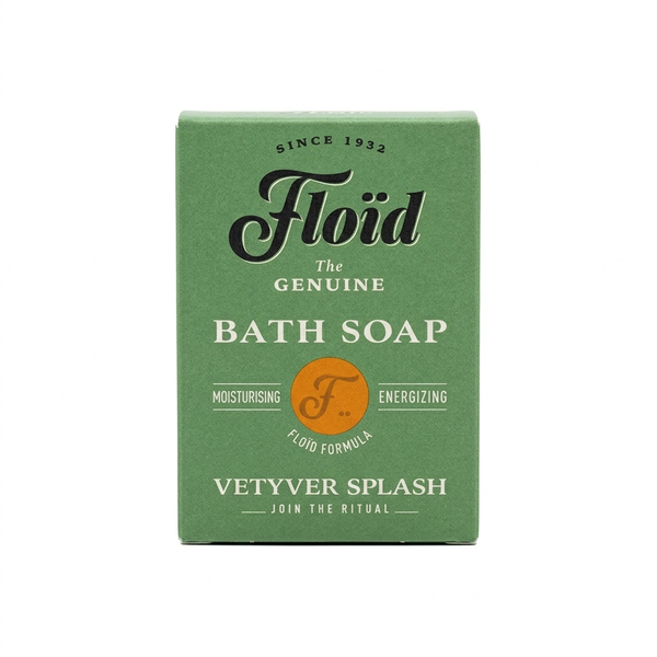 Парфумоване тверде мило для тіла Floid Vetyver Splash 120 г (432151) 432151 фото