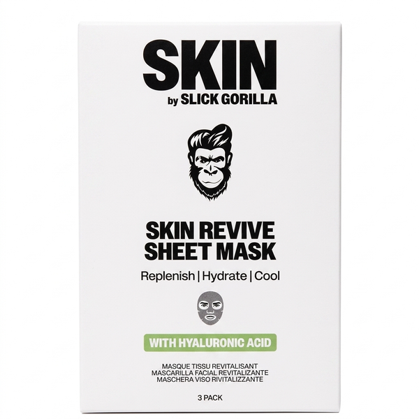 Маска для обличчя Slick Gorilla Skin-Revive 3 шт (SGSM) SGSM фото