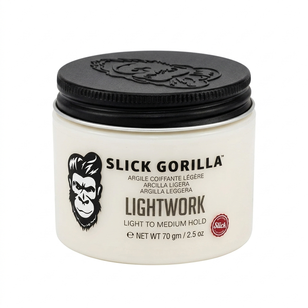 Матова глина для укладання волосся Slick Gorilla Lightwork 70 г.(SG02) SG02 фото