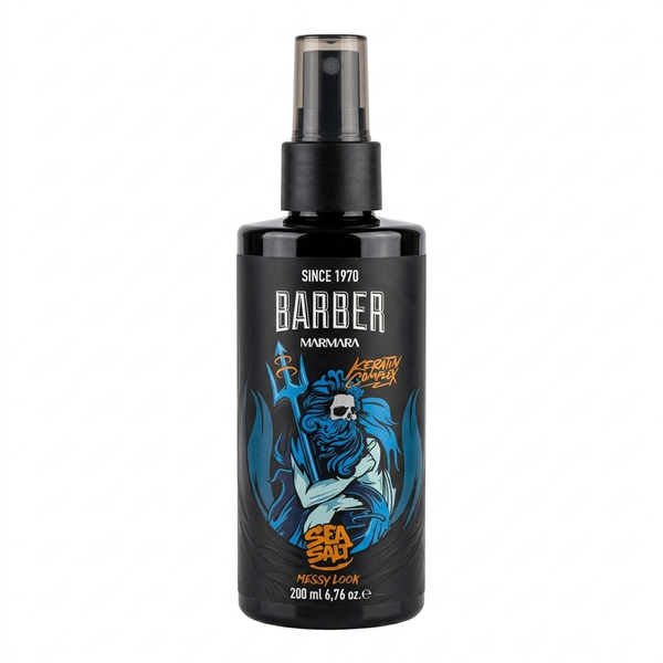 Сольовий спрей для стилізації волосся з морською сіллю, Marmara Barber SEA SALT POSEIDON SPRAY 200 мл. (BSS-200-PS) BSS-200-PS фото