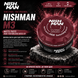 Паста матова для стилізації волосся NISHMAN MATTE PASTE Hair Texturizing Mess UP М3 100 мл (NMN-100-M3) NMN-100-M3 фото 1