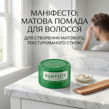 Помада для волосся матова Immortal Infuse Manifesto Matte Pomade, 150 мл (INF-97) INF-97 фото