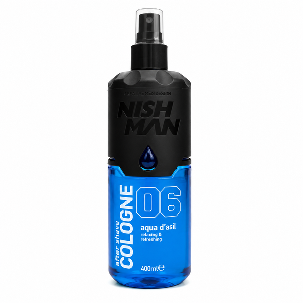 Одеколон-спрей після гоління Nishman After Shave Cologne Aqua D asil № 06, 400 мл NMN-400-06 NMN-400-06 фото
