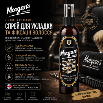 Спрей для стилизации волос Morgan's Barber Styling Spray, 200 мл M269 M269 фото