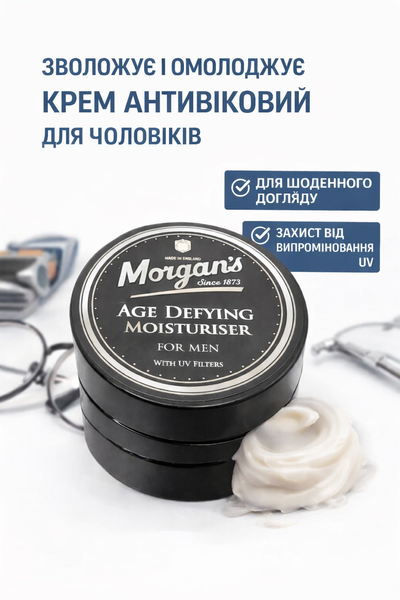 Крем для обличчя зволожуючий антивіковий Morgan's Age Defying Moisturiser 45 мл М220 фото