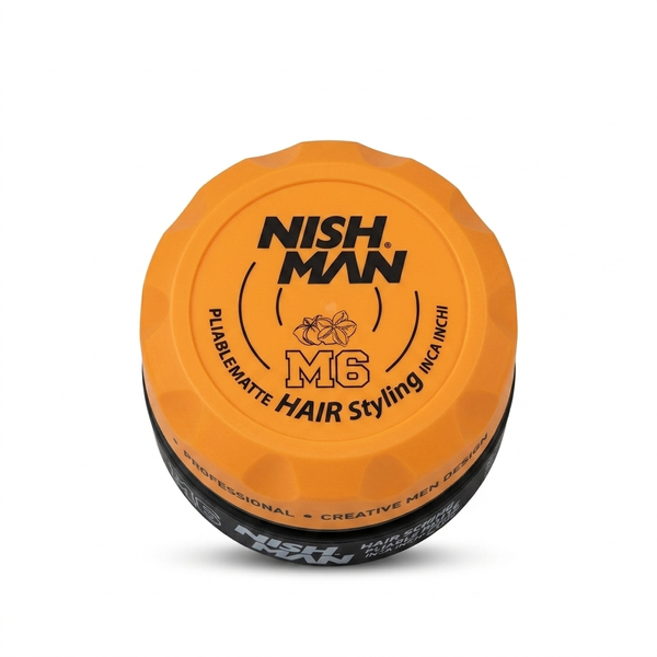 Паста для укладання волосся NISHMAN M6 Pliable Matte Hair Styling Inca Inchi, 100 мл + ПОДАРУНОК &mdash; кухонні щипці Kitchen Devils M6/P фото