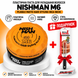 Паста для укладання волосся NISHMAN M6 Pliable Matte Hair Styling Inca Inchi, 100 мл + ПОДАРУНОК &mdash; кухонні щипці Kitchen Devils M6/P фото 1